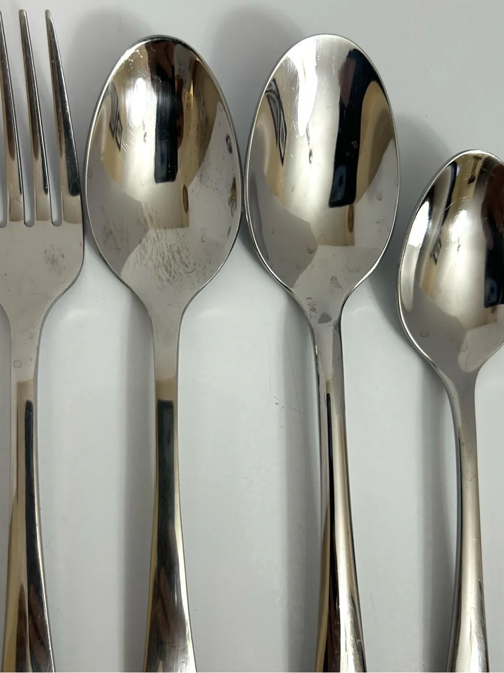 Cambridge Stainless Flatware Lot Pepino Glossy Replacement lot of 9 Spoon & Fork